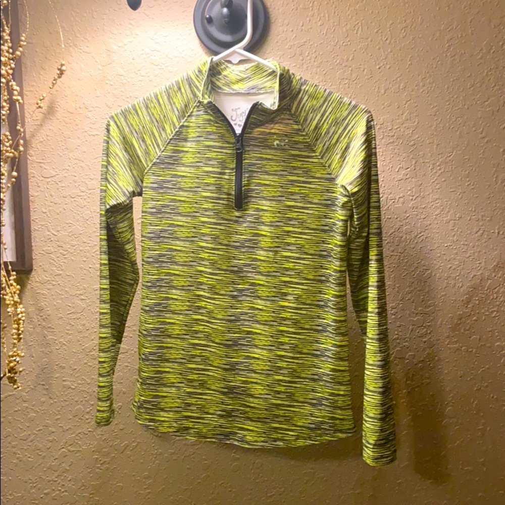 Justice size 10 zip up top